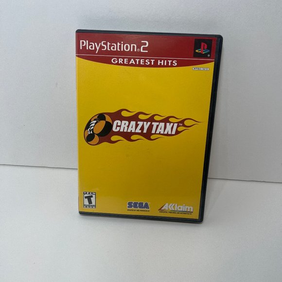 Crazy Taxi Greatest Hits For Playstation 2